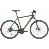 Bелосипед Bergamont 18' 28" Helix 5.0 (5661-048) dark silver/petrol/orange (matt)